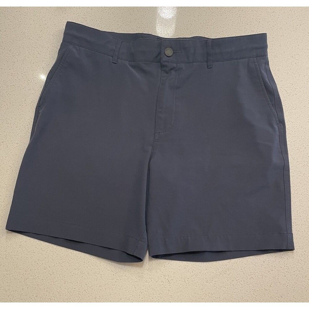 Faherty Mens Size 33 All Day Shorts Navy Blue 7” Inseam